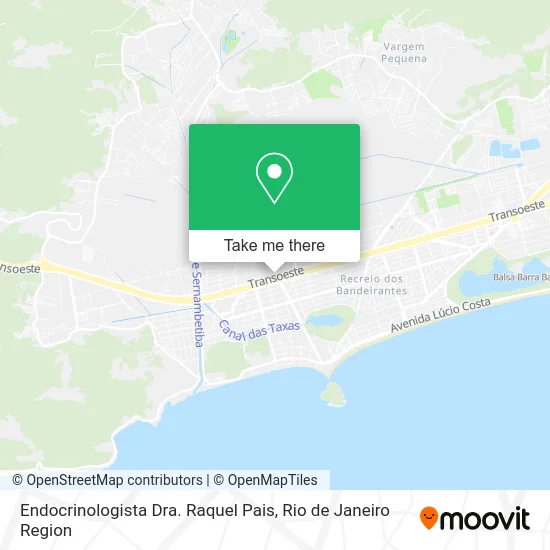 Endocrinologista Dra. Raquel Pais map