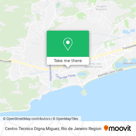 Centro Tecnico Digna Miguez map