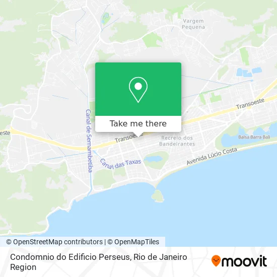 Condomnio do Edificio Perseus map