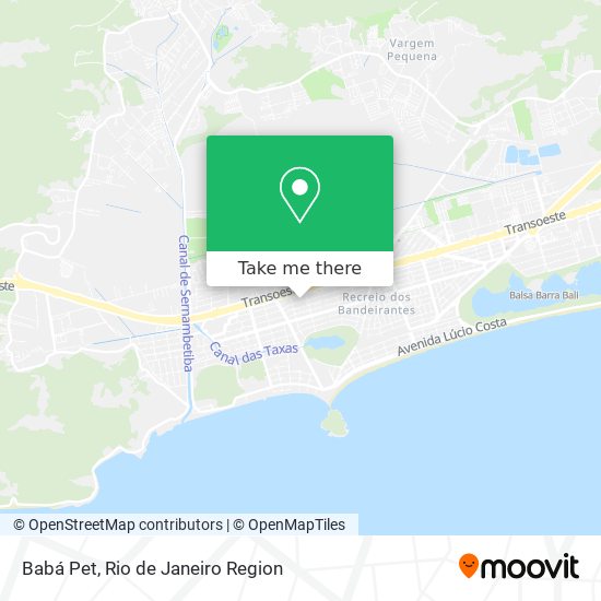 Babá Pet map