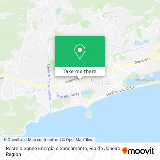 Recreio Sanne Energia e Saneamento map