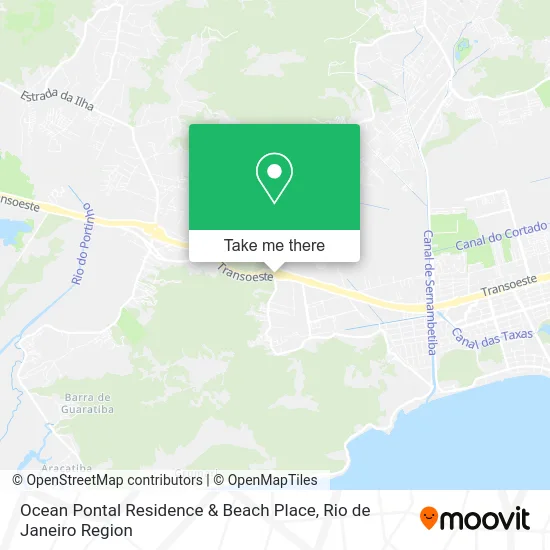 Ocean Pontal Residence & Beach Place map