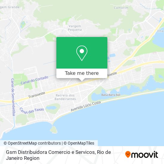 Gsm Distribuidora Comercio e Servicos map