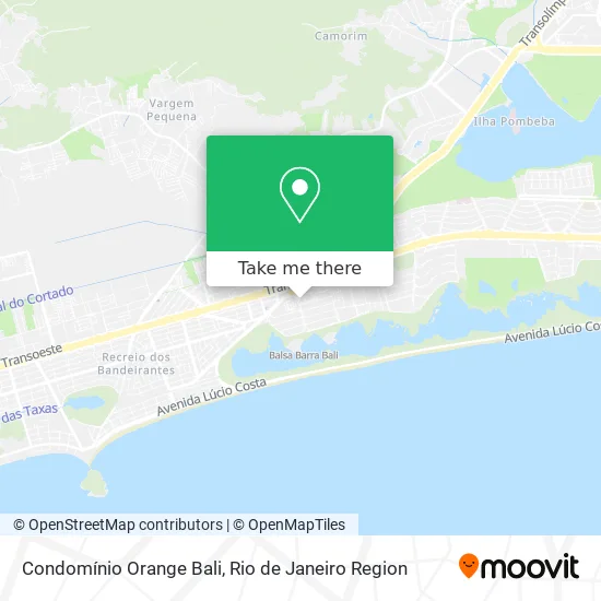 Condomínio Orange Bali map