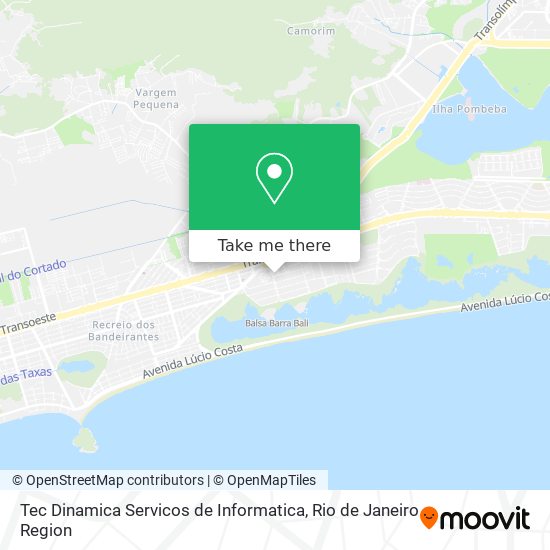 Mapa Tec Dinamica Servicos de Informatica