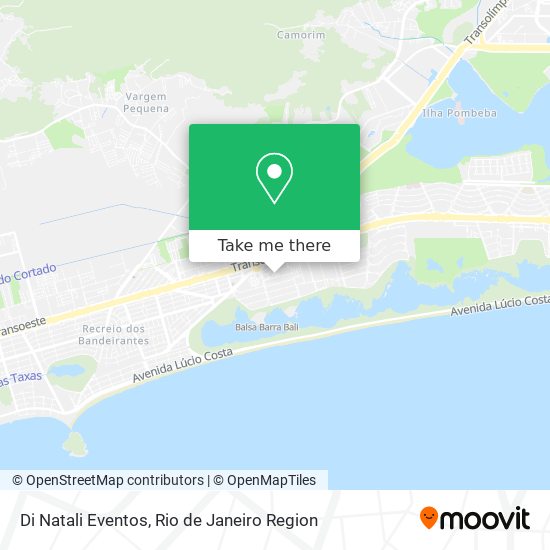 Di Natali Eventos map