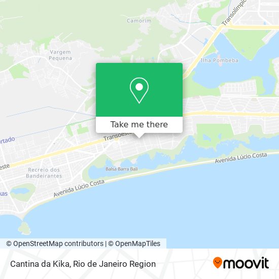 Cantina da Kika map