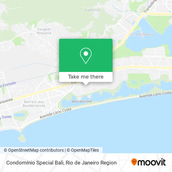 Condomínio Special Bali map