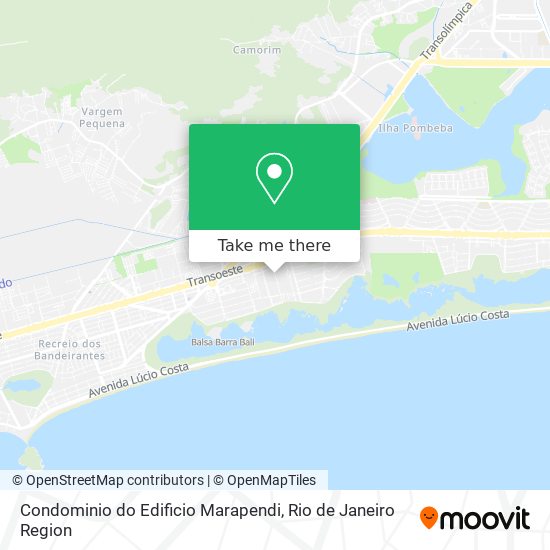 Condominio do Edificio Marapendi map