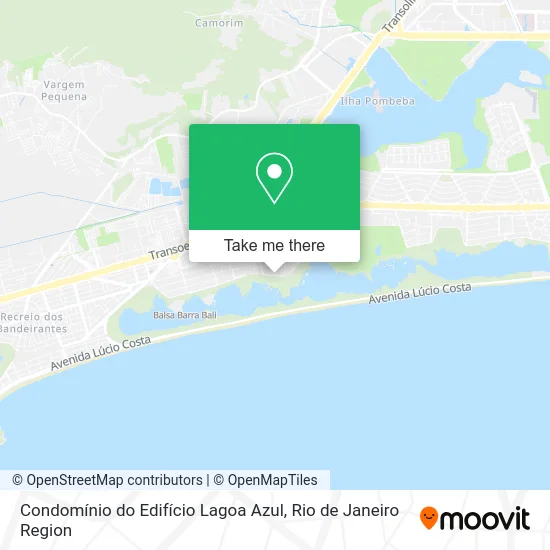 Condomínio do Edifício Lagoa Azul map
