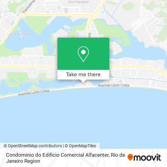 Condominio do Edificio Comercial Alfacenter map