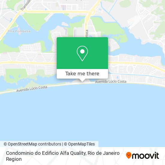 Condominio do Edificio Alfa Quality map