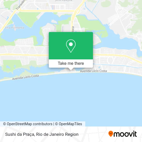 Sushi da Praça map