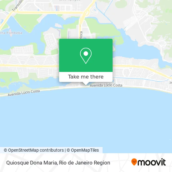 Quiosque Dona Maria map