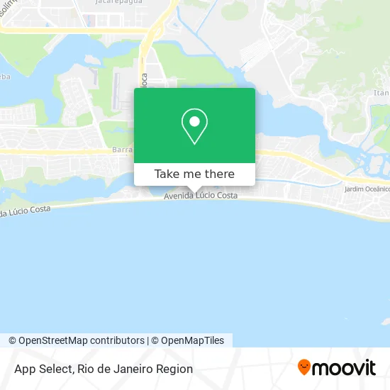 App Select map