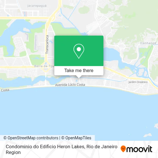 Condominio do Edificio Heron Lakes map