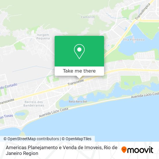 Americas Planejamento e Venda de Imoveis map