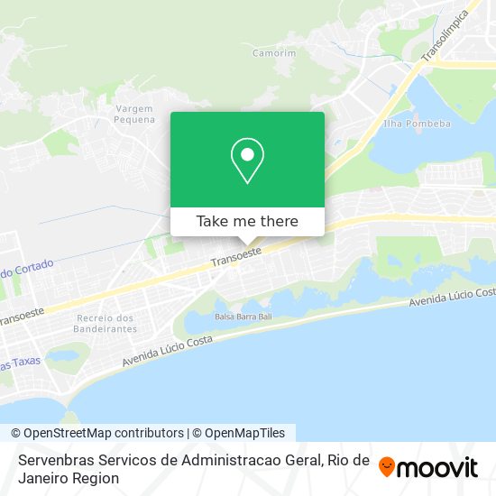 Servenbras Servicos de Administracao Geral map