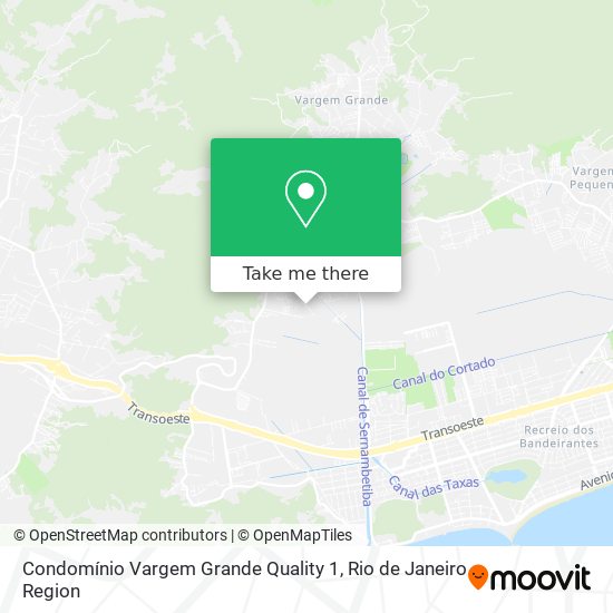 Condomínio Vargem Grande Quality 1 map