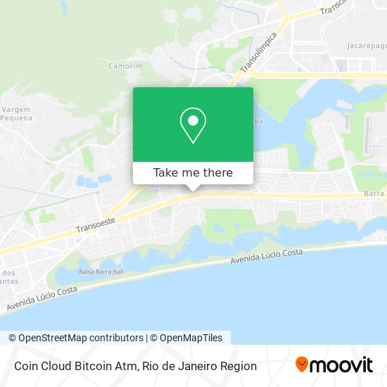 Mapa Coin Cloud Bitcoin Atm