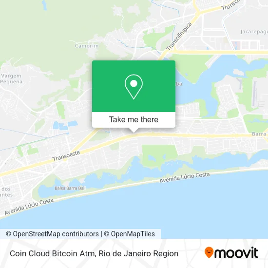 Mapa Coin Cloud Bitcoin Atm