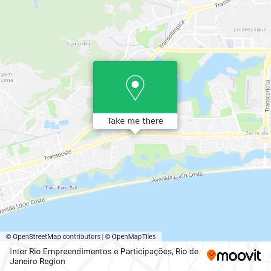 Inter Rio Empreendimentos e Participações map