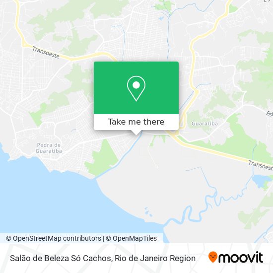 Salão de Beleza Só Cachos map