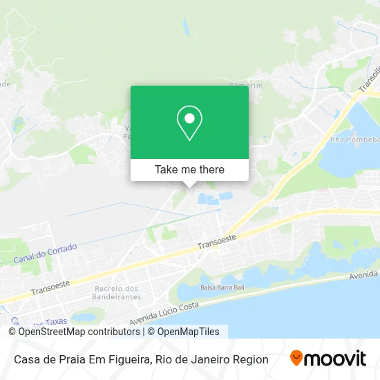 Casa de Praia Em Figueira map