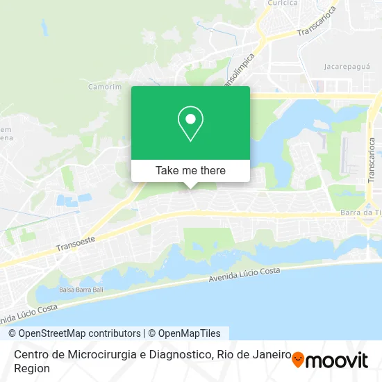 Centro de Microcirurgia e Diagnostico map