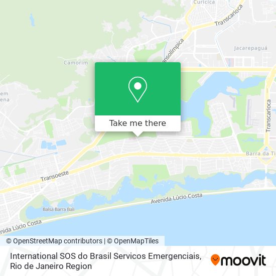 International SOS do Brasil Servicos Emergenciais map