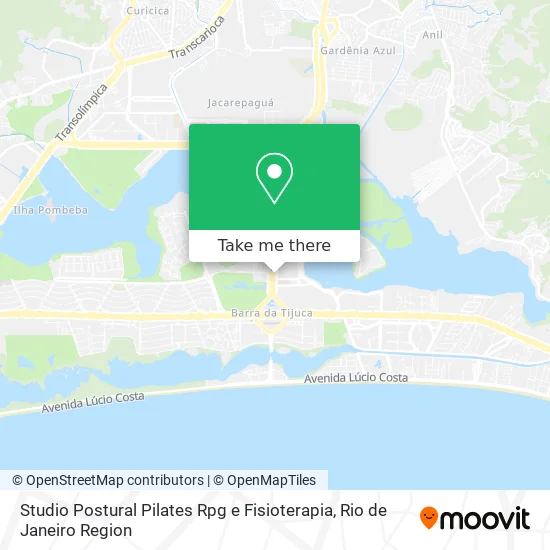 Studio Postural Pilates Rpg e Fisioterapia map