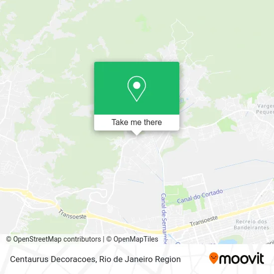 Centaurus Decoracoes map