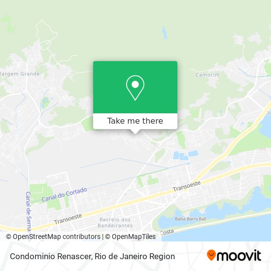 Condominio Renascer map