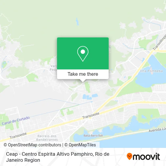 Ceap - Centro Espírita Altivo Pamphiro map