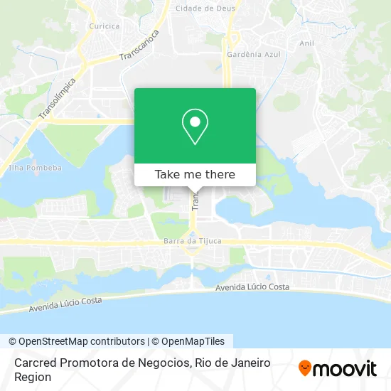 Carcred Promotora de Negocios map