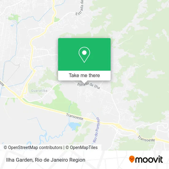 Ilha Garden map