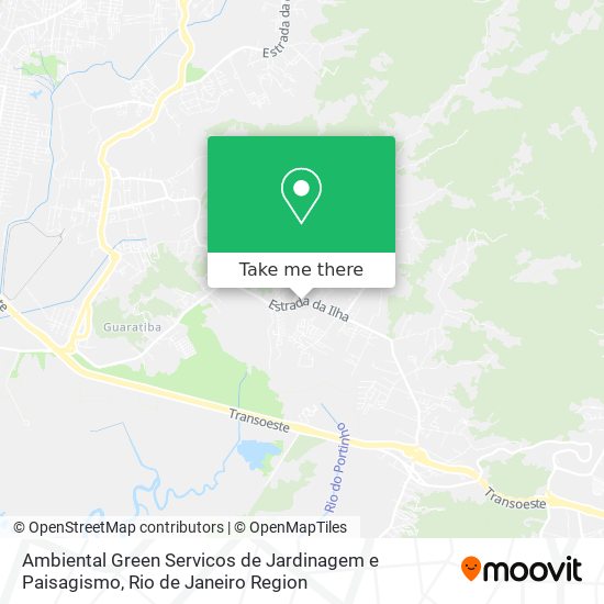 Ambiental Green Servicos de Jardinagem e Paisagismo map