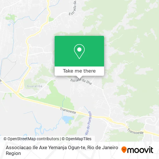Associacao Ile Axe Yemanja Ogun-te map