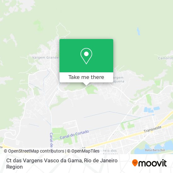 Ct das Vargens Vasco da Gama map