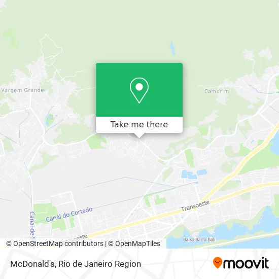 McDonald's map