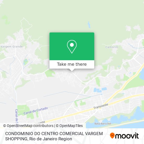CONDOMINIO DO CENTRO COMERCIAL VARGEM SHOPPING map