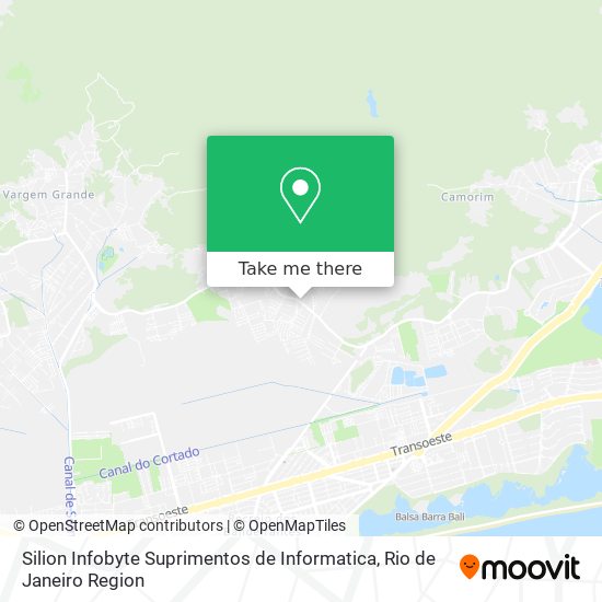 Silion Infobyte Suprimentos de Informatica map