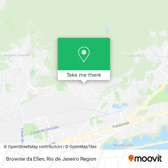 Brownie da Ellen map