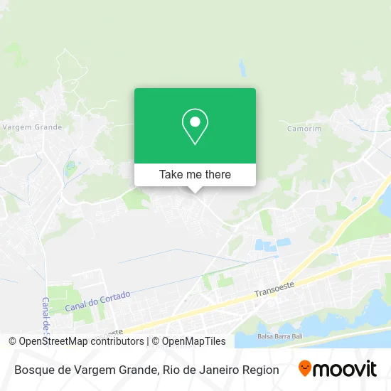 Bosque de Vargem Grande map