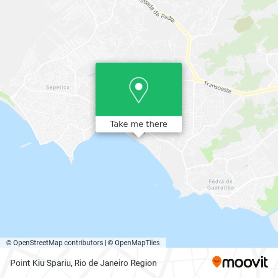 Point Kiu Spariu map