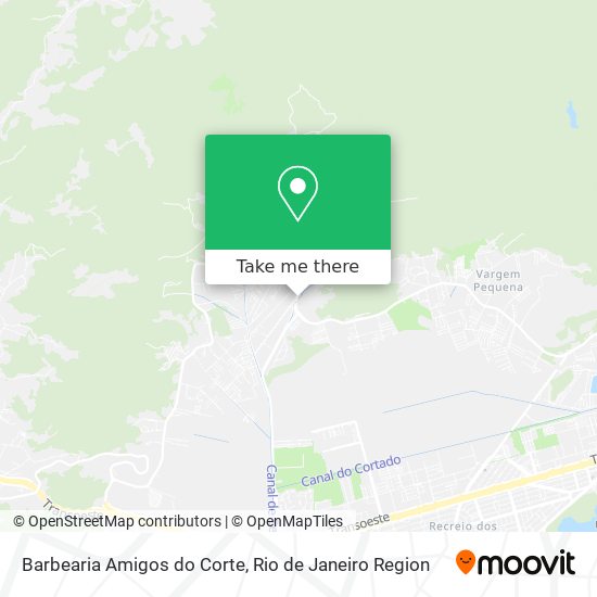 Barbearia Amigos do Corte map