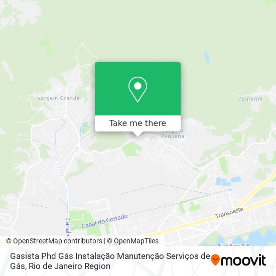 Gasista Phd Gás Instalação Manutenção Serviços de Gás map
