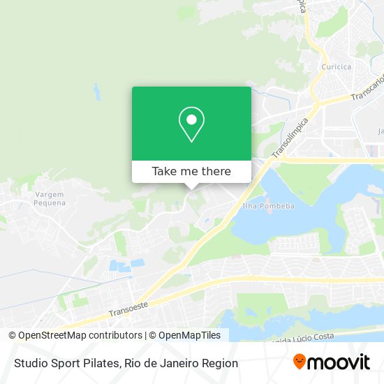 Studio Sport Pilates map