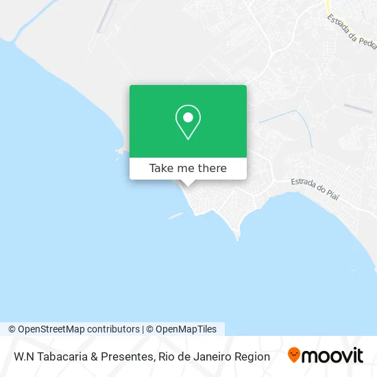 W.N Tabacaria & Presentes map