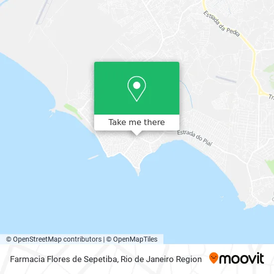 Farmacia Flores de Sepetiba map
